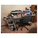 Folding Table, Epson Photo Printer, Hazel Atlas