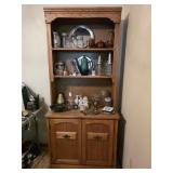 2-Piece Bookcase Cabinet