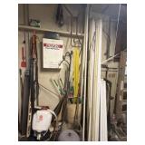 Creeper, Harvest King Backpack Sprayer, Cabinet