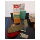 Scouts Handbooks, Garrison Cap, Medallion