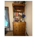 Oak Bookcase, 1951 View Master, WhiteHouse Jars