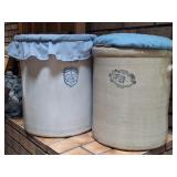 UHL Acorn Wares & Pottery Works Evansville Crock
