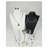 21.6 OZT Mexican Sterling Silver Jewelry