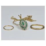 2.2 Grams 10K Gold Jewelry: Baby / Childï¿½s Rings