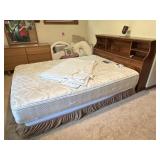 Sumter Oak Chest & Nightstand, Queen Bed