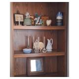 Vintage Perfume Bottles, Bud Vases, Music Box