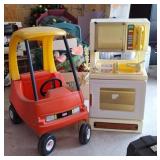 Likes Tikes Kitchenette & Cozy Coupe