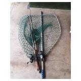 Southbend Reel & Poles, Fishing Net