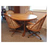 Chromecraft Table & 4 Chairs