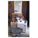 Nesco Roaster Oven, Pillsbury Bread Maker