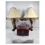 Lamps, New PB Bean Bag Cover, American Girl Chest