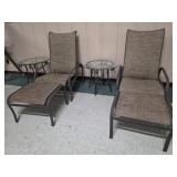 Patio Furniture: Tropitone Lounge Chairs, 2 Tables
