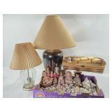 Lamps, Dolls, Peterboro Basket & More