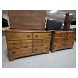 2 Wood Dressers