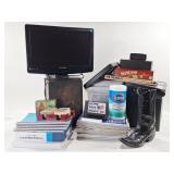 Office Supplies, Games, Sansui TV, File Boxes