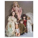 Porcelain Dolls, Rubber Baby Doll