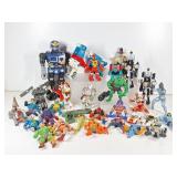 Vintage Transformers and He-Man Figurines