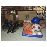 Roller Blades, Vintage Flexible Flyer Sled