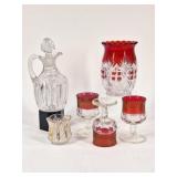 Antique Glass: EAPG, McKee, Goblets, Vase & More