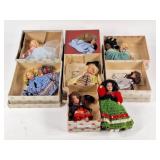 Nancy Ann Storybook Dolls: Quaker Maid, Cinderella