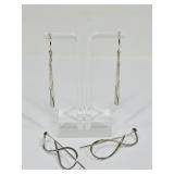 .22 OZT Sterling Silver Silpada Designer Earrings