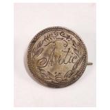 Victorian Era Silver Love Token 1876 Coin