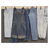 Assorted Vintage Jeans: Bugle Boy, Levis, Lees
