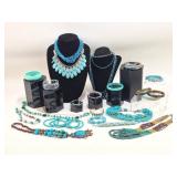 Turquoise Color Jewelry: Necklaces, Bracelets