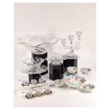 Antique Heisey Bowl, Cambridge Glass, Salt Cellars