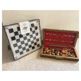 Chess Set, NEW Acrylic Checkers Game