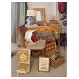 Kate Spade Purse, Vanity, Rotary Phone, Fairy Lamp
