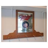 Miller Bar Mirror/Coat Rack