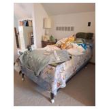 Night Stand, Twin Bed, Quilts, Longaberger Baskets