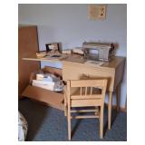 Kenmore Sewing Machine in Cabinet & More