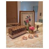 Vanity Stool, MCM Cabinet, Wahl Hair Trimmers