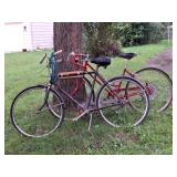Mens Sears Tourist Bike, Ladies Schwinn Collegiate