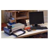 HP Desktop Printer, Acer Computer Monitor