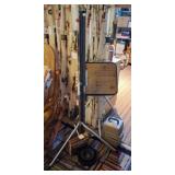Projector Screen & Table, Bell & Howell Projector