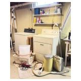 Hotpoint Washer, Kenmore Electric Dryer, Vacuum