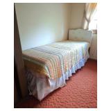 Twin Bed, Wardrobe, Christmas Decor