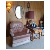 Lantern Lamp, Swivel Rocker, Mirror, Ashtray