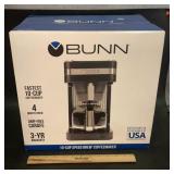 BUNN COFFEE MAKER-NEW/NEVER OPENED BUNN COFFEE MAKER-NEW/NEVER OPENED
