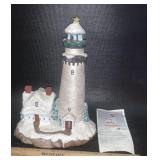 CHRISTMAS LIGHTHOUSE DECOR