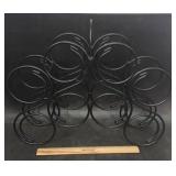 WINE BOTTLE RACK-METAL