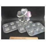 BAKING PANS-HEART DESIGN/ASSORTED BAKING PANS-HEART DESIGN/ASSORTED