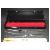 CARVING SET W/CASE-STAINLESS STEEL CARVING SET W/CASE-STAINLESS STEEL