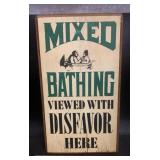 PORCH SIGN-BATHING PORCH SIGN-BATHING
