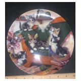 COLLECTOR PLATE-HAPPY TAILS COLLECTOR PLATE-HAPPY TAILS