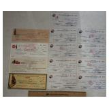 PEPSI-COLA & COCA-COLA PAPER CHECKS-CHECK OUT THE