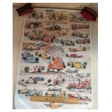 WALL POSTER-INDIANAPOLIS "500"-100th RUNNING